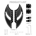 Motorcycle Passenger Floorboards for Harley Models