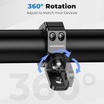 UTV Whip Light Mount - Heavy-Duty Adjustable Bracket