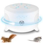 Ultrasonic Rodent Repeller with Strobe Lights