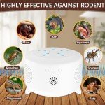 Ultrasonic Rodent Repeller with Strobe Lights