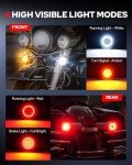 Benlari LED Turn Signal Kit for Harley Bikes