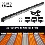 36" LED Traffic Advisor Emergency Strobe Light Bar