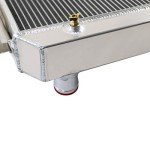 Alloyworks Aluminum Radiator with Fan for Chevy 55-57