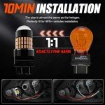 Super Bright Amber 7443 LED Turn Signal Bulbs