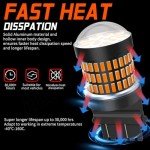 Super Bright Amber 7443 LED Turn Signal Bulbs