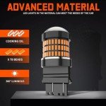 Super Bright Amber 7443 LED Turn Signal Bulbs