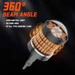 Super Bright Amber 7443 LED Turn Signal Bulbs