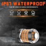 Super Bright Amber 7443 LED Turn Signal Bulbs