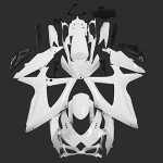 Suzuki GSXR 600/750 K8 Fairing Kit - Unpainted