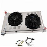 Cubauto CC369 Aluminum Radiator for 1967-1972 Chevy/GMC