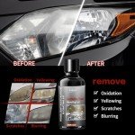 Headlight Restoration Kit with Ceramic Coating and Sandpaper