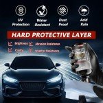 Headlight Restoration Kit with Ceramic Coating and Sandpaper