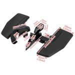 Honda Gold Wing 2018-2022 Motorcycle Floorboards Kit