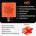4 Pack Adjustable 12V LED Flasher Relay for Motorcycles