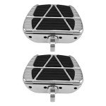 Adjustable Motorcycle Foot Pegs with Male Adapter