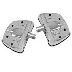 Adjustable Motorcycle Foot Pegs with Male Adapter