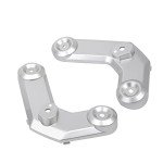 Mokuo Silver Headlight Panel for Honda Grom 2013-2016