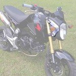 Mokuo Silver Headlight Panel for Honda Grom 2013-2016
