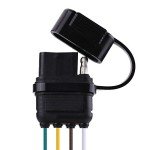 4 Pin Flat Trailer Plug Wiring Harness Extender