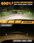Auxbeam H7 Fog Light - 20000LM Bright Offroad Light