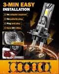 Auxbeam H7 Fog Light - 20000LM Bright Offroad Light