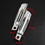 CNC Cut Rear Footpegs for Harley Motorcycles