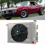 Aluminum Radiator for 67-69 Chevy Camaro & Firebird