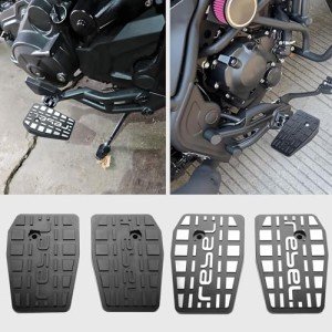 WOOGA Aluminum Footpegs for Honda Rebel 250/500/300