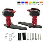 Honda CBR500R Frame Slider Protector – Red