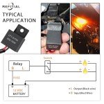 2-Pack 2-Pin LED Flasher for Honda & More