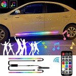 RGB Running Board Lights with Remote and Music Modes