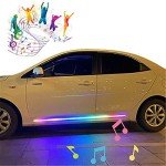 RGB Running Board Lights with Remote and Music Modes