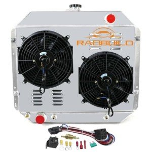 RadBuild CU433 Aluminum Radiator for Ford Trucks