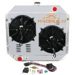 RadBuild CU433 Aluminum Radiator for Ford Trucks