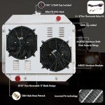RadBuild CU433 Aluminum Radiator for Ford Trucks