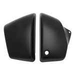 Honda Shadow VT1100 Battery Fairing Covers - Matte Black