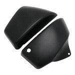 Honda Shadow VT1100 Battery Fairing Covers - Matte Black
