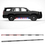 Ceptor® 60" LED Running Board Light Sticks - Red/Clear