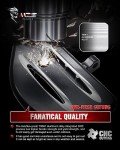 Adjustable Black Motorcycle Foot Pegs for Cruisers