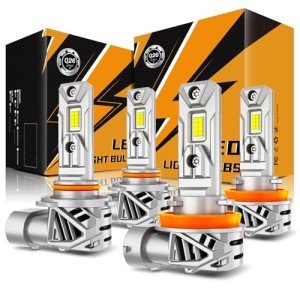 Auxbeam 9005 H11 Fog Light – 40000LM Brightness