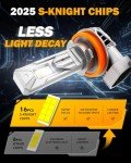 Auxbeam 9005 H11 Fog Light – 40000LM Brightness