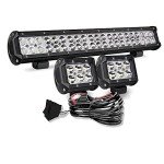 KEENAXIS 20" LED Light Bar and 4" Pods Combo