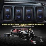 KEENAXIS 20" LED Light Bar and 4" Pods Combo