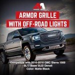 AMERICAN MODIFIED Armor Grille with Off-Road Lights