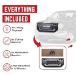 AMERICAN MODIFIED Armor Grille with Off-Road Lights