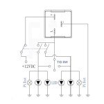 2-Pack EP-28 3-Pin LED Flasher Relay Module