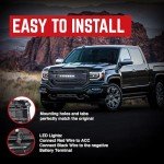 AMERICAN MODIFIED Armor Grille with Off-Road Lights