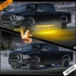 70 Inch Amber Running Board Strobe Lights - 2PCs