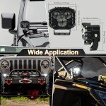 3-Inch BUTIKE LED Pod Lights for Off-Roading