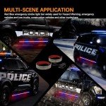 2PCS 70-Inch Truck Running Board Strobe Lights